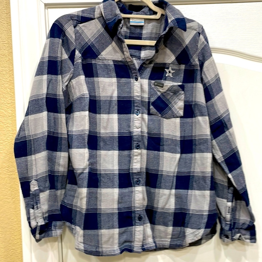 Columbia Dallas Cowboys flannel